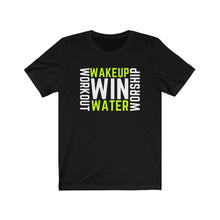 WAKEUP WORSHIP WATER WORKOUT WIN